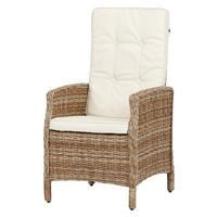 GARTENSTUHL, Gram, Stühle Natur, Rattan, 60 x 70 x 110 cm, 2-teilig - Naturfarben, Naturmaterialen (60/110/70cm) - ebuy24