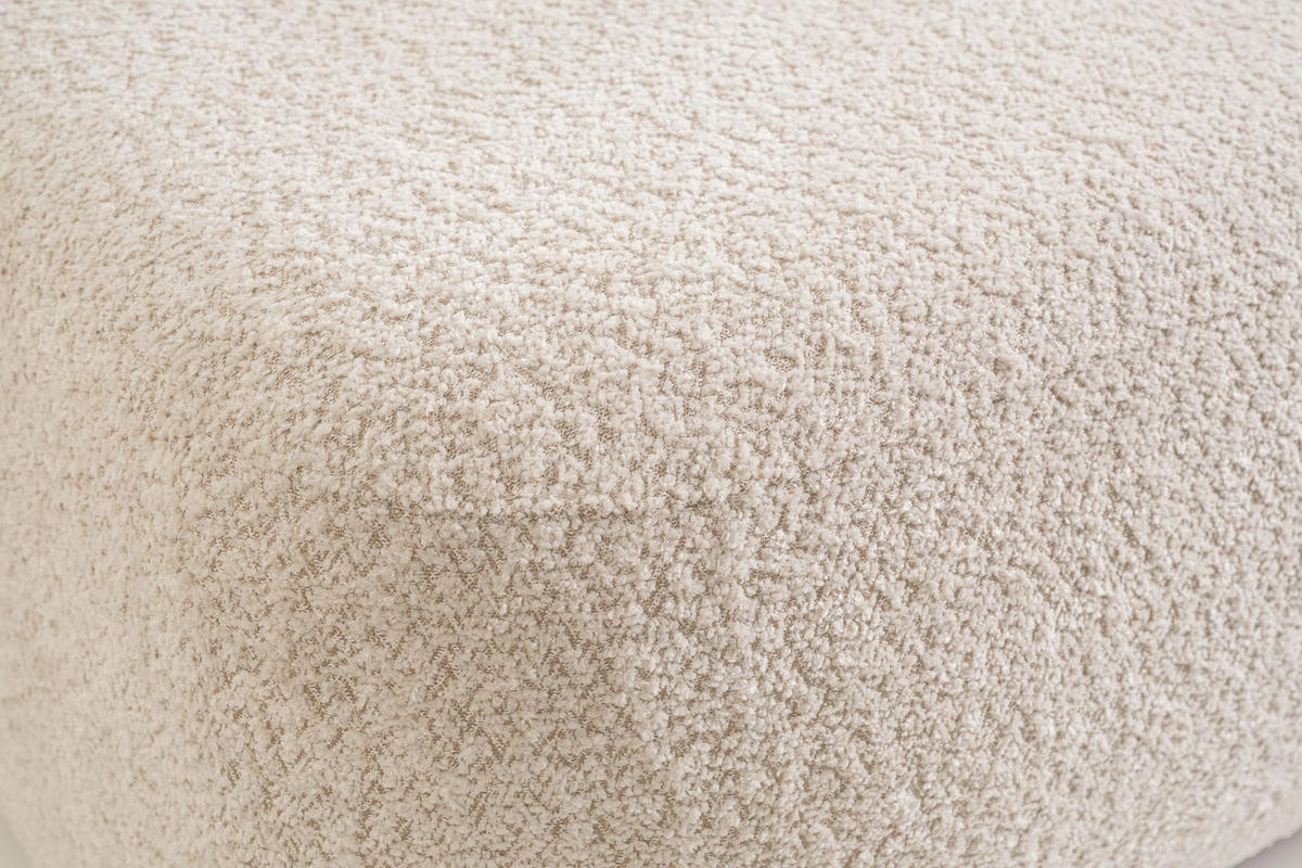 ECKSOFA Olena - Creme (Abriamo 3) - Creme, Holzwerkstoff (248/174cm)