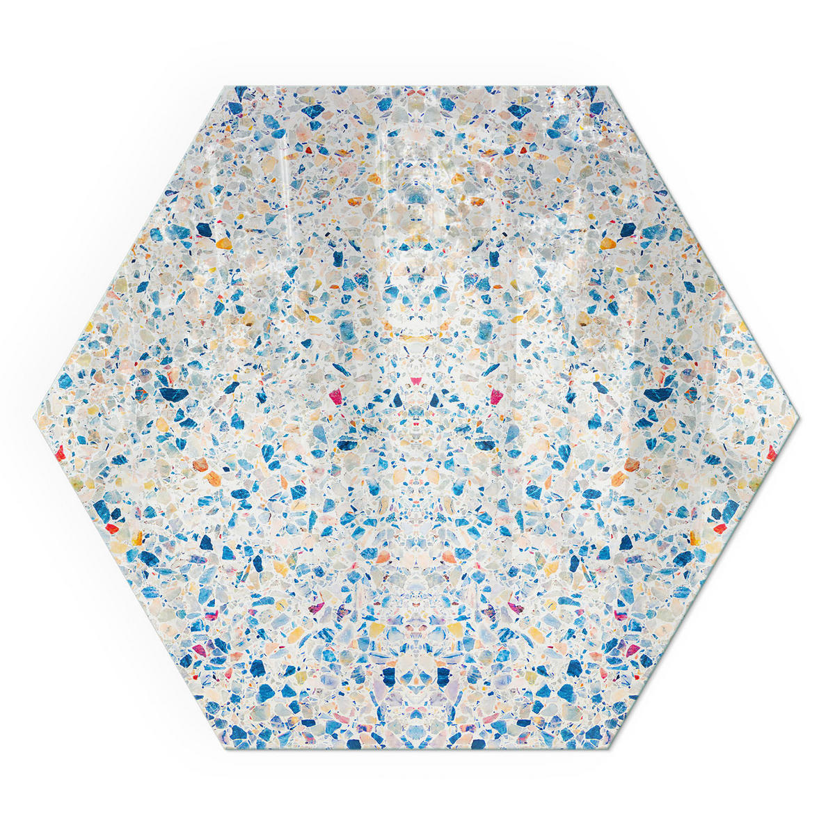 GLASPLATTE für Kamin h40 cm - Weiß, Glas (40/40/0.4cm) - TULUP