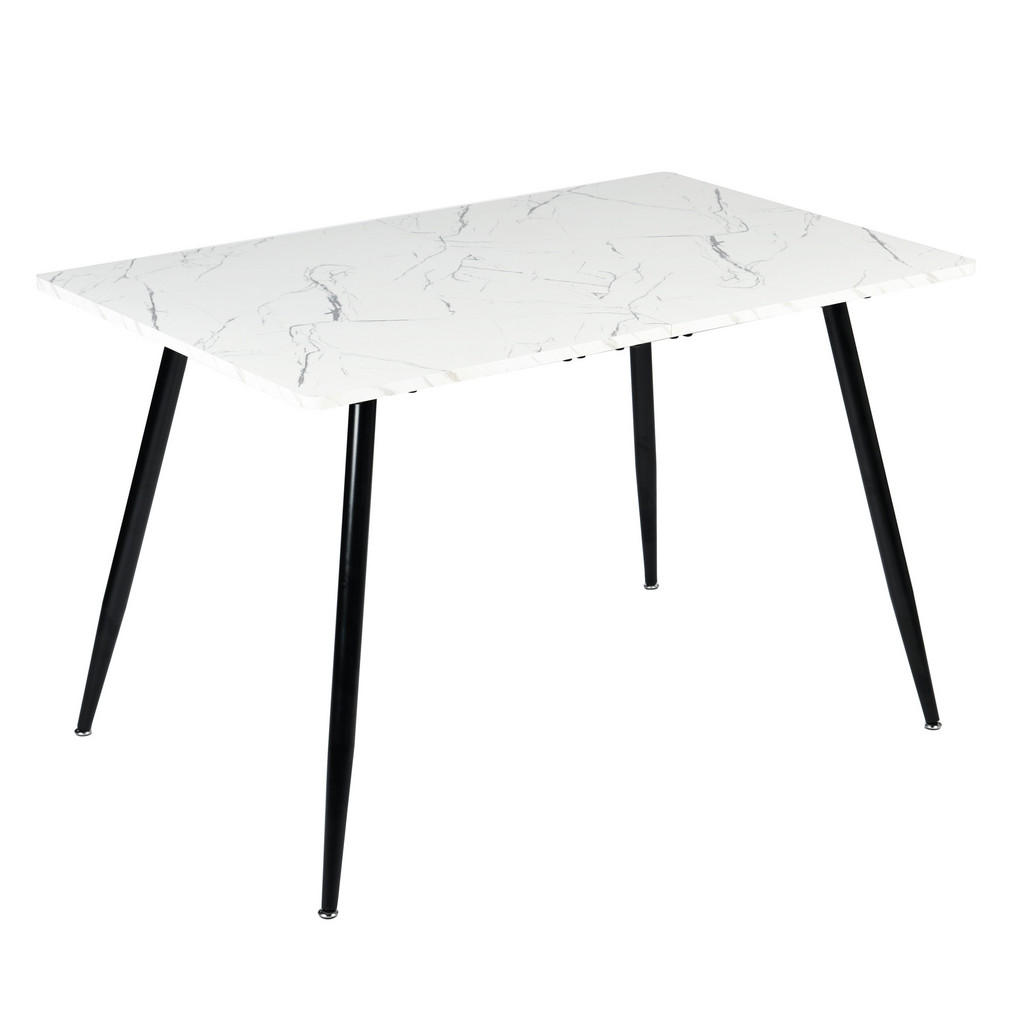 Urban Meuble JÍDELNÍ STŮL 120x80x75 cm obdélníkový bílý