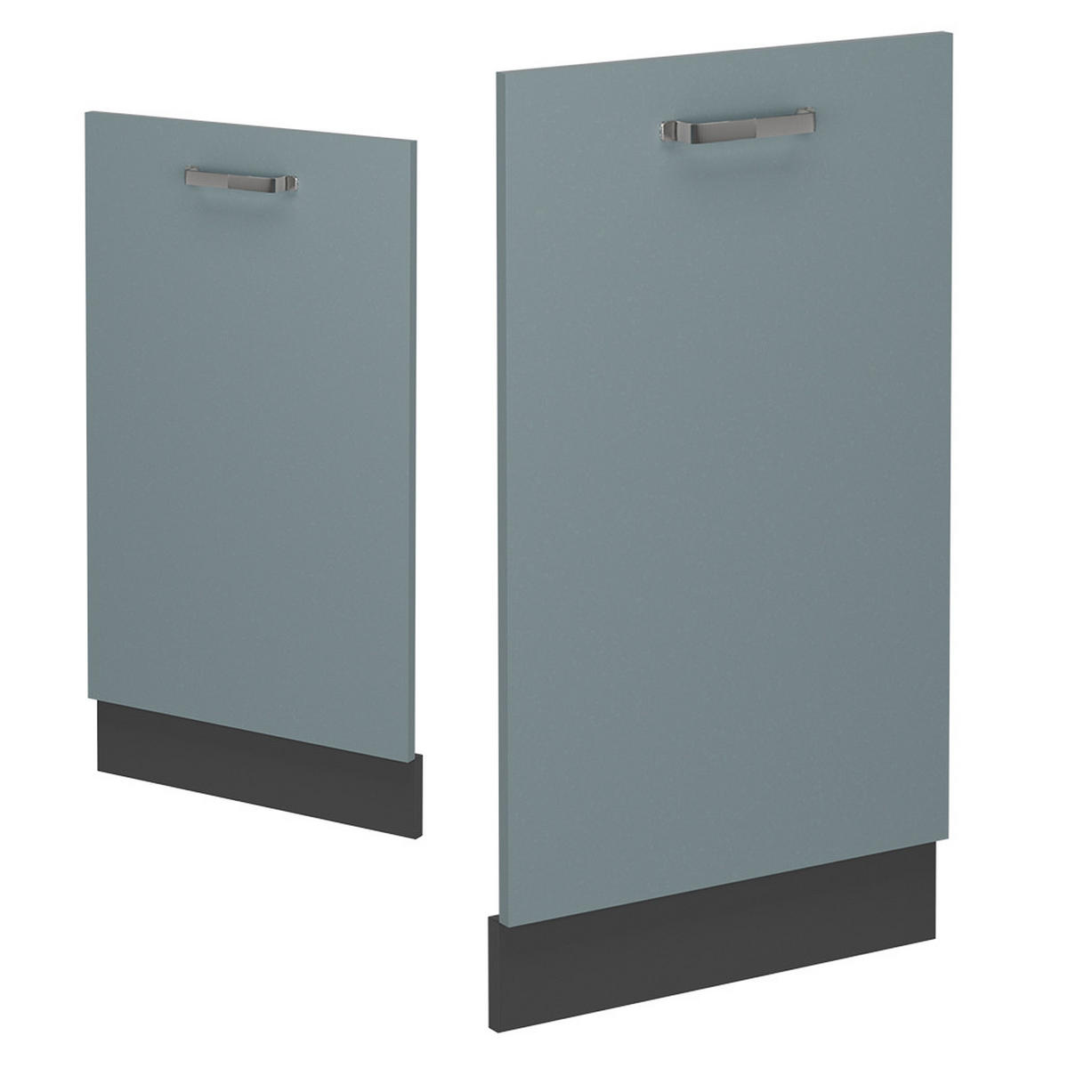 GESCHIRRSPÜLBLENDE R-Line Blau-Grau 45 cm ohne Arbeitsplatte - Anthrazit/Blaugrau, Holzwerkstoff (45/81.8/1.6cm) - Vicco