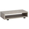 COUCHTISCH in Stein-Optik Modern mit Stauraum Rechteckig Schlicht, Beige 100x50x25 cm - Beige/Schwarz, Kunststoff (50/100/25cm) - KADIMA DESIGN