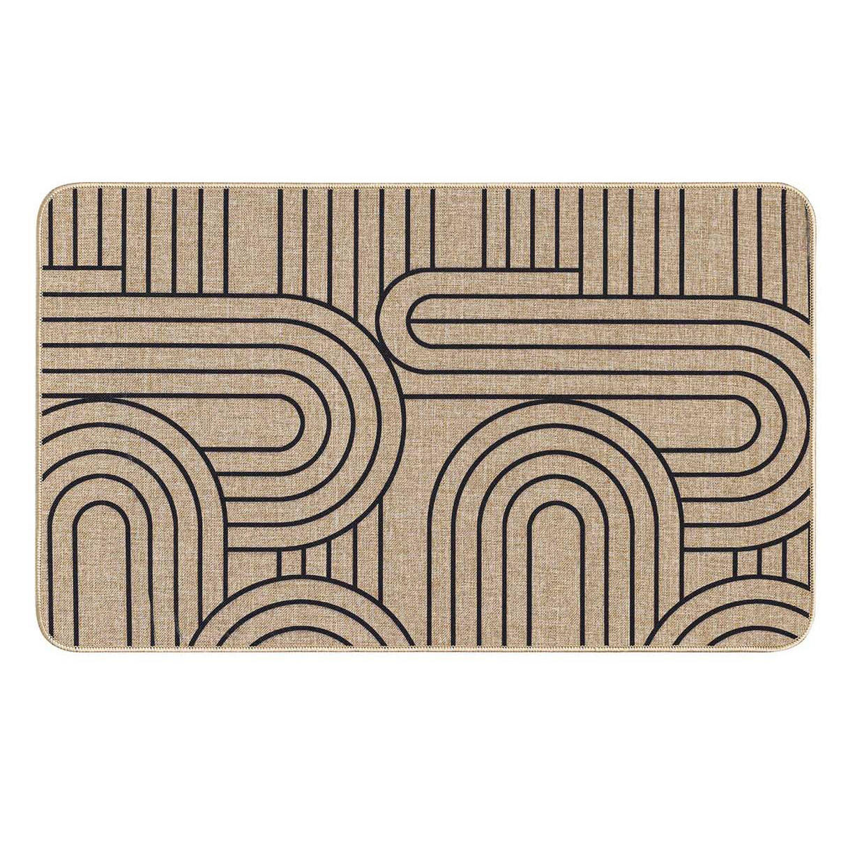 Douceur d´intérieur Teppich Beige 75x45 cm
