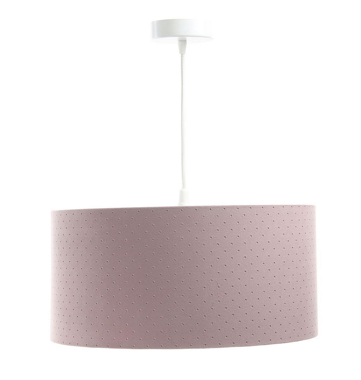 HÄNGELEUCHTE Rosa 40/20 cm - Pink/Weiß, Kunststoff (40/0.6/20cm) - ONZENO