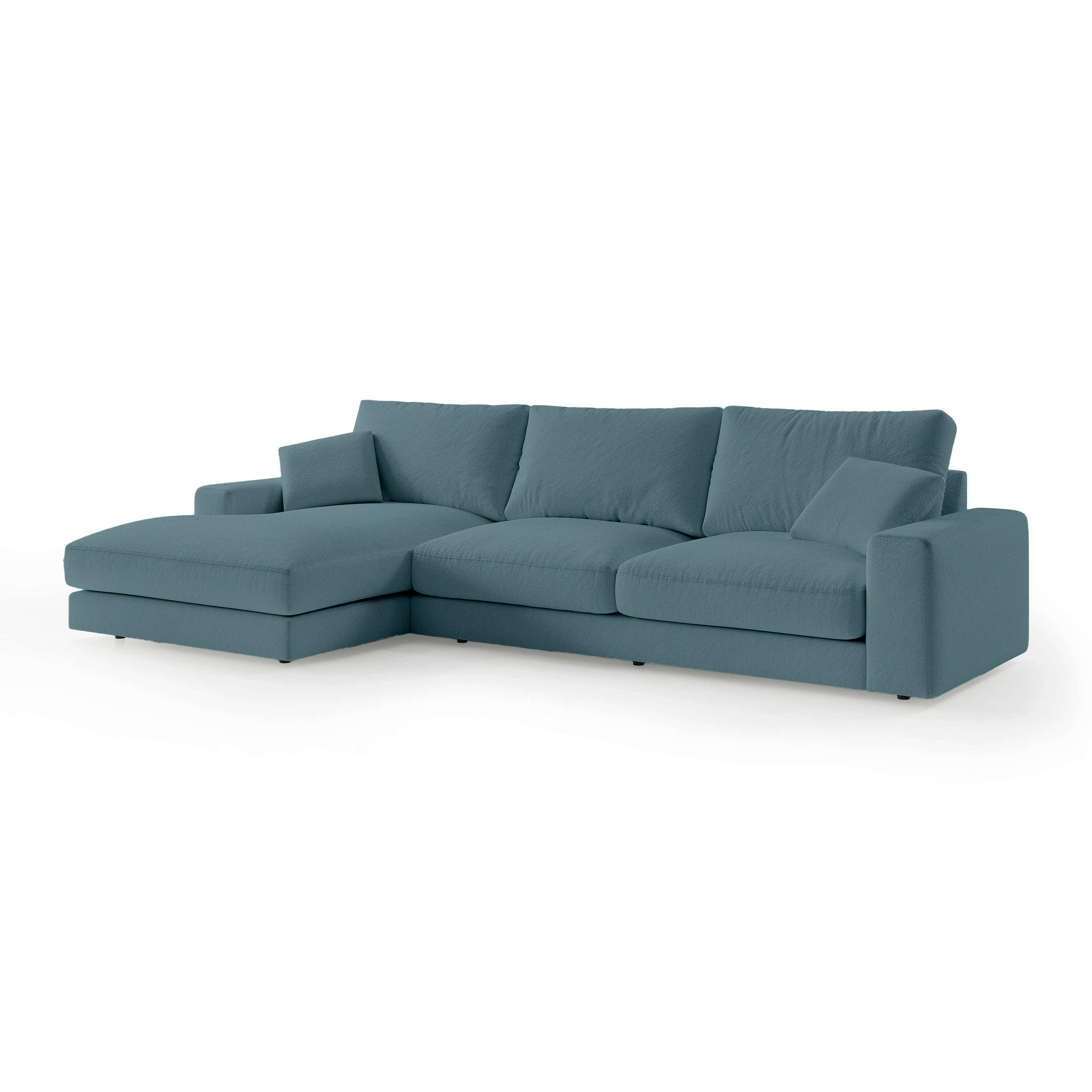 Pillovely Ecksofa Mehrfarbig 332x92x169 cm