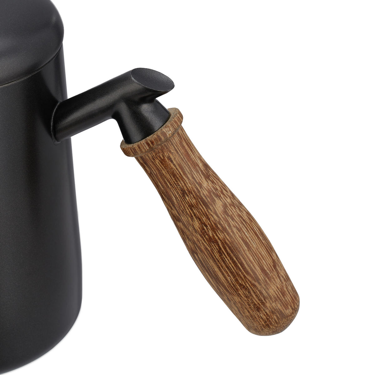 TEEKANNE - Anthrazit, Holz/Metall (0.55L) - Relaxdays