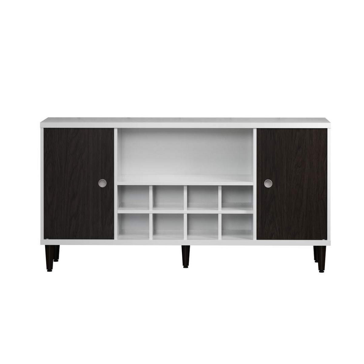 SIDEBOARD Evolution Weiß lackiert 136/36/70 cm - Weiß, Holzwerkstoff (136/70/36cm) - ebuy24