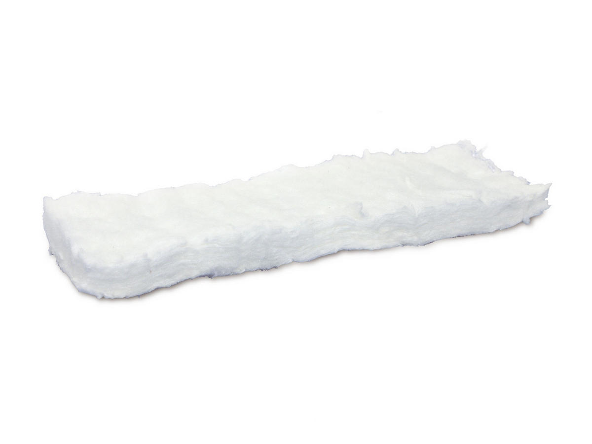 KERAMIKFASER-SCHWAMM Weiß für Kamine und Öfen - Weiß, Keramik (29/2/9cm) - Purline