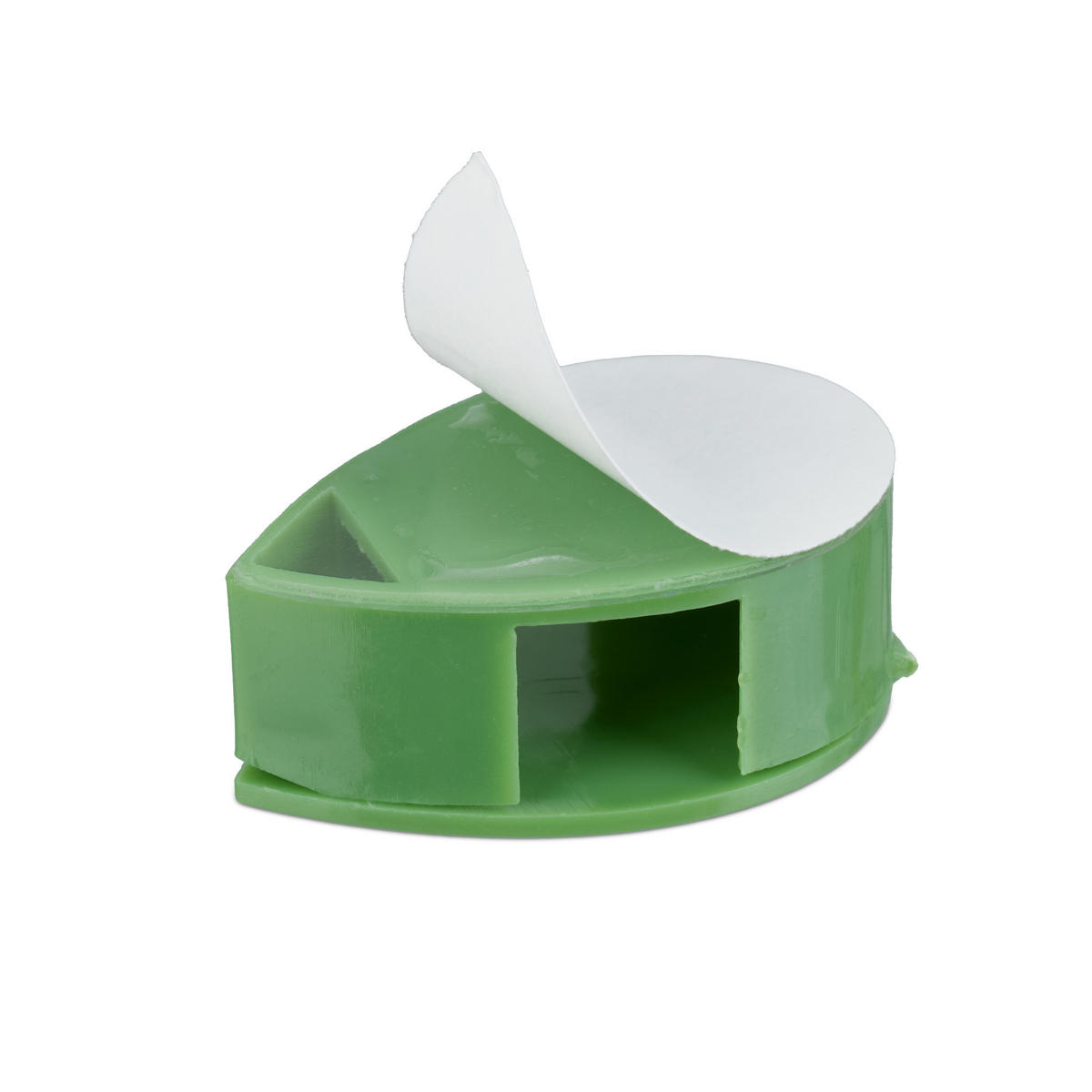 140XPFLANZENCLIPS - Grün, Kunststoff (2/3/1cm) - Relaxdays
