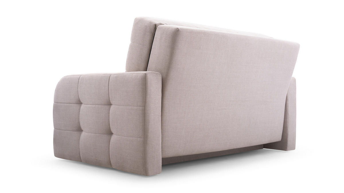 SCHLAFSOFA Porto 120 - Cappuccino (BRAGI 34) - Cappuccino, Holz (141/90/100cm) - Möblo