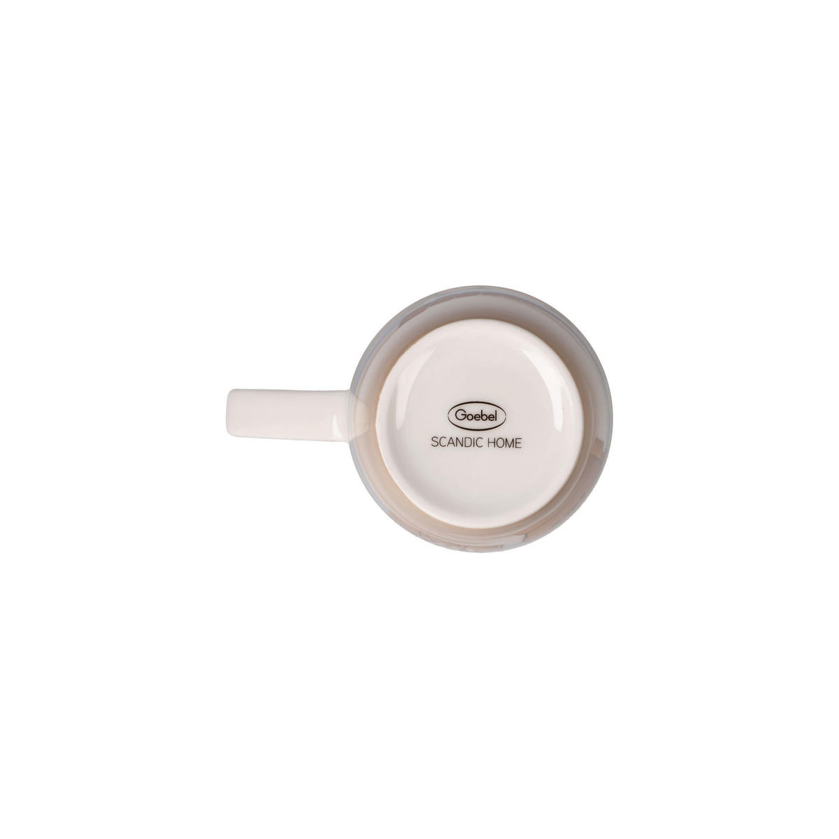 KÜNSTLERTASSE mit Deckel Sunset Mood, Scandic Home, Fine Bone China, Bunt, 15 cm - Multicolor, Keramik (0.4L) - Goebel