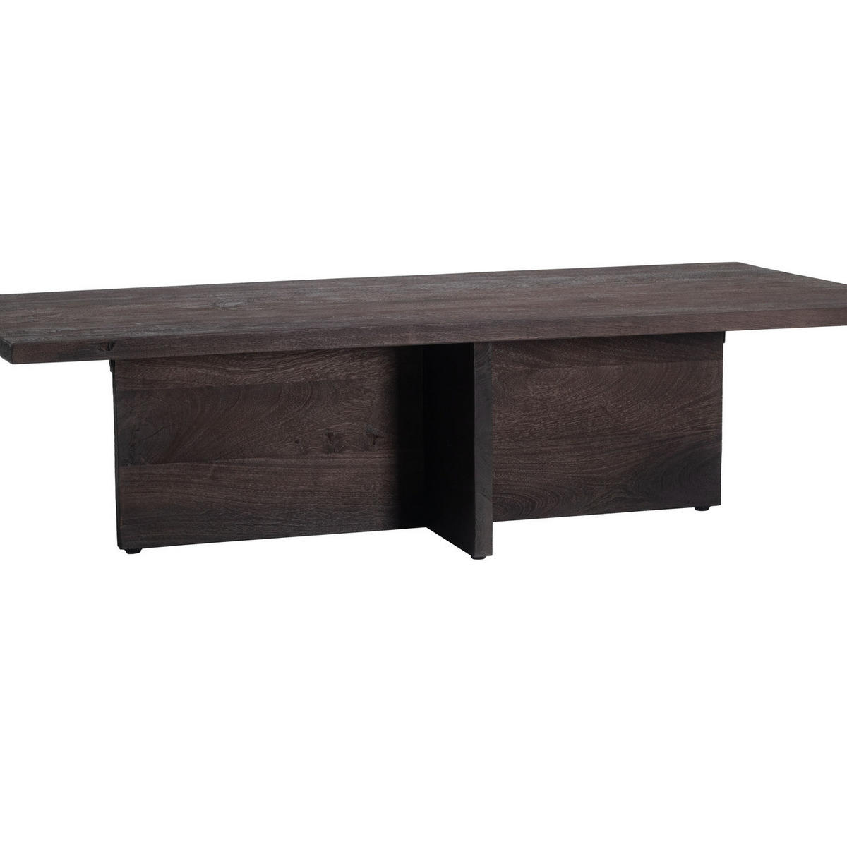 COUCHTISCH aus Mangoholz 140cm, braun - Dunkelbraun, Holz (140/70/38cm) - Giga Meubel