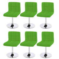 ESSZIMMERSTUHL Grün 6er-Set - Grün, Textil (43/76/44cm) - MCW