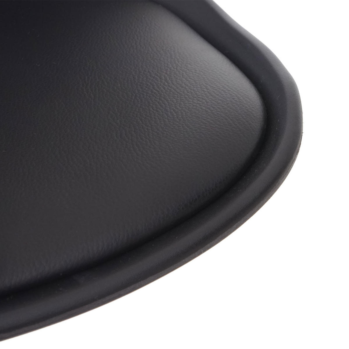 BARHOCKER 2er-Set , einfach Sitzhöhe 60-80cm Kunstleder Schwarz Tresenhocker - Schwarz, Kunststoff (39/103/43cm) - PROREGAL