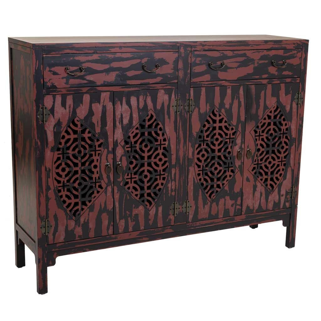 Wanderlust Sideboard Mehrfarbig 136x106x36 cm