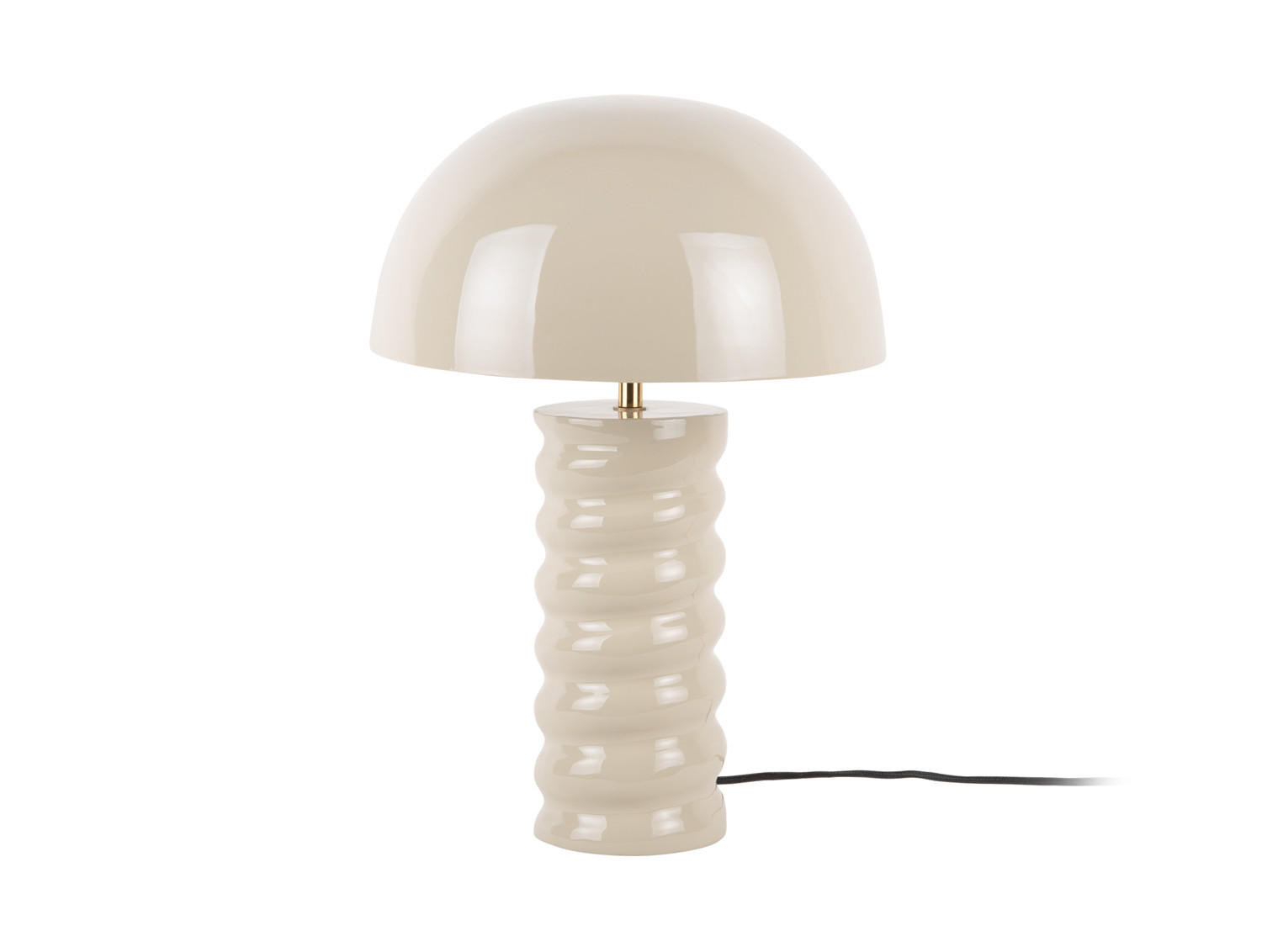 Leitmotiv Tischlampe Grau 30x45x30 cm