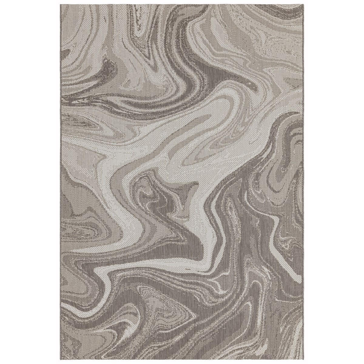 TEPPICH Innen- und LOBBY MARBLE Braun 200 x 290 cm - Braun, Textil (200/290cm) - Novatrend