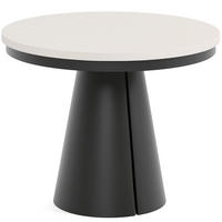 TISCH Kaschmir ALMA Ausziehbar 100/176 cm - Kaschmir/Schwarz, Holzwerkstoff (2/100/76cm) - Sepro Meble