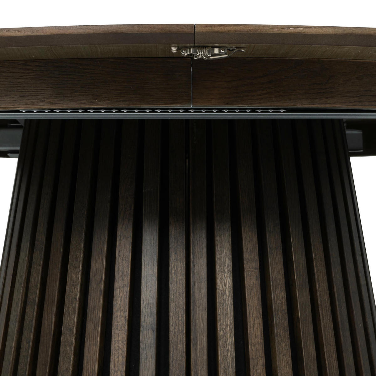 ESSTISCH ausziehbar 140/140/75 Räuchereiche rund - Braun, Holzwerkstoff (140/140/75cm) - Furnhouse