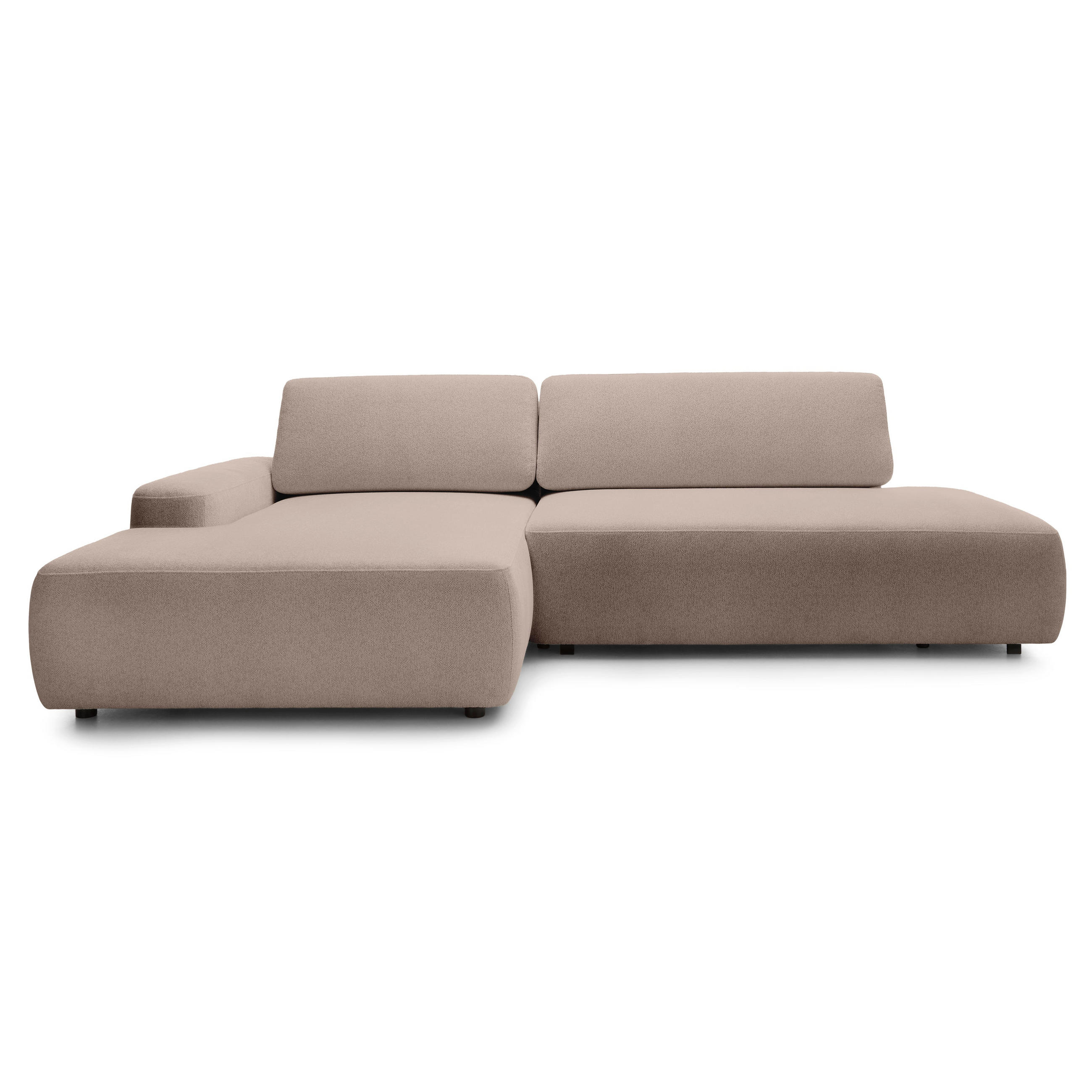 Pillovely Ecksofa Cappuccino 276x82x164 cm