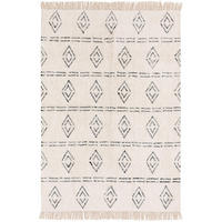 BAUMWOLLTEPPICH waschbar Naomi Cream 160x230 cm - Creme, Textil (160/230cm) - benuta Nest