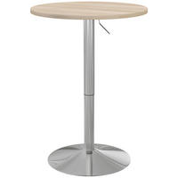 BARTISCH Eiche 1 Stück - Beige, Naturmaterialien (60/60/91cm) - GiPP