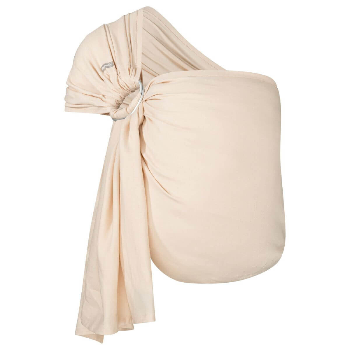 BABYTRAGETUCH Ring-Sling ultraleicht - Cappuccino, Textil (70/0.1/200cm) - Hoppediz