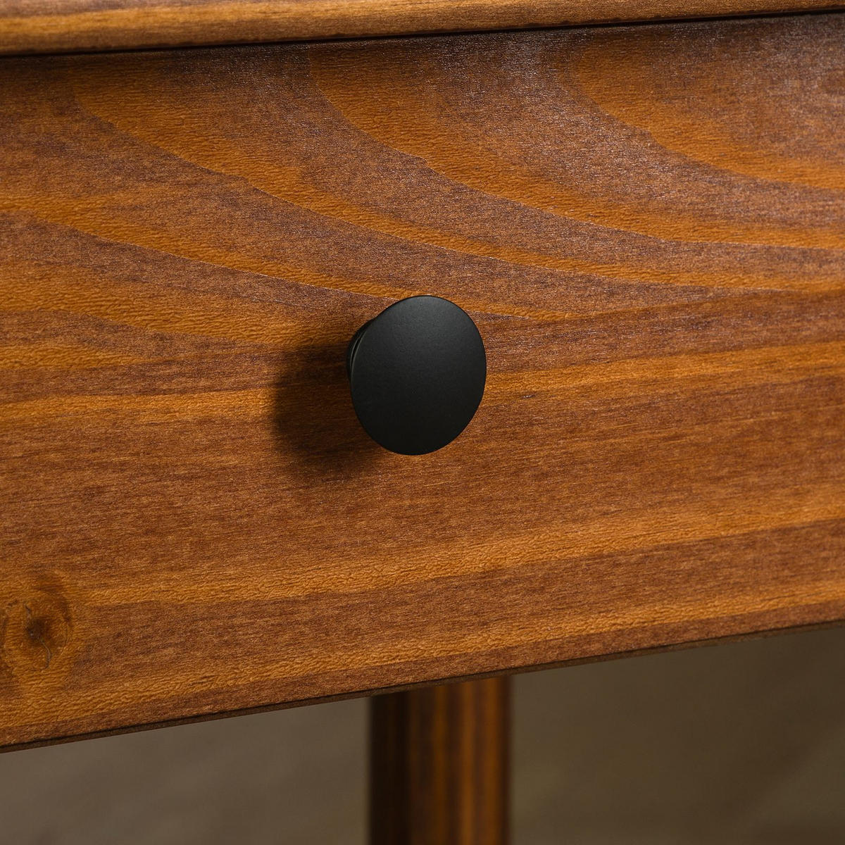 NACHTTISCH APOANA Kastanie - Kastanienfarben, Holz (45/55/35cm) - IDIMEX