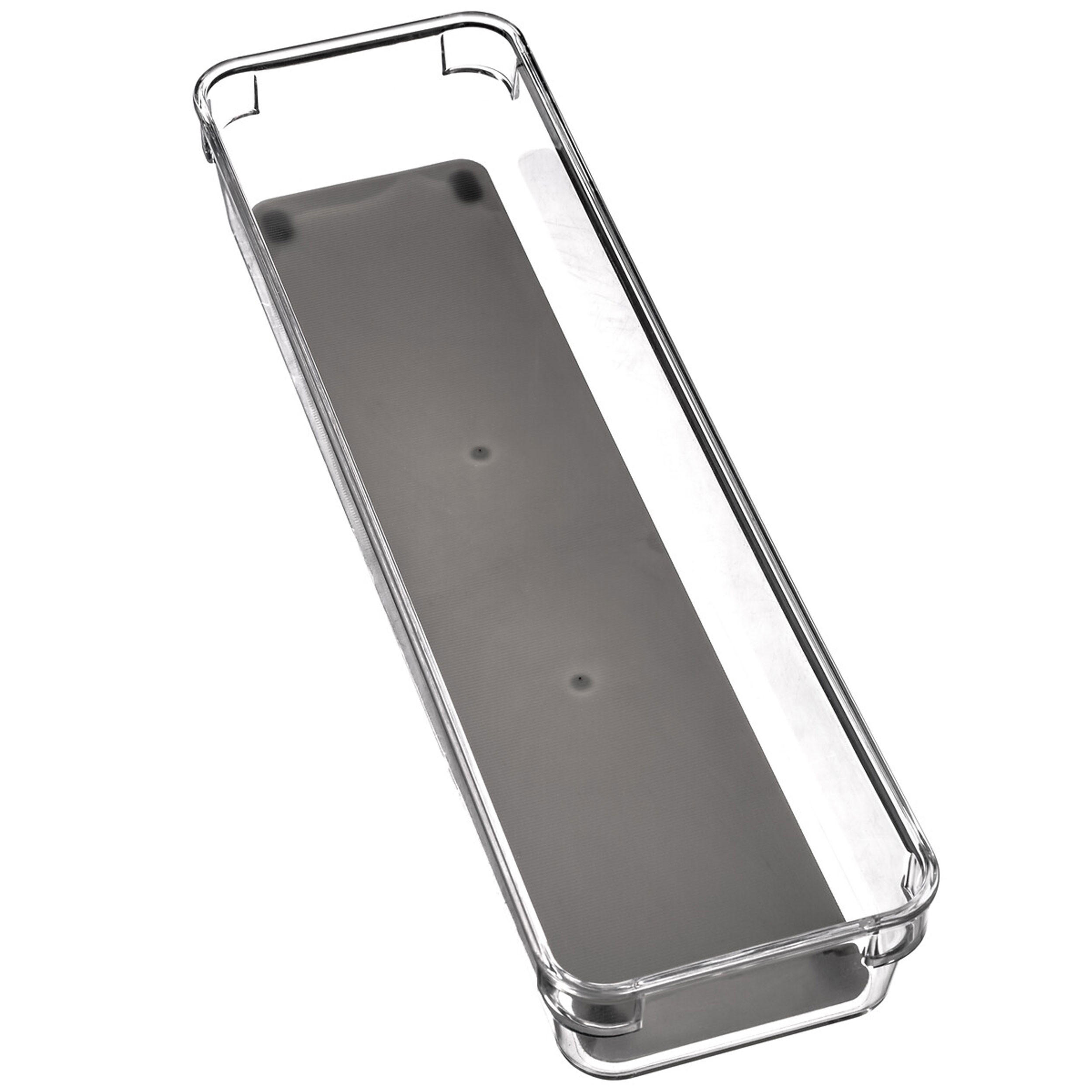 SCHUBLADEN-EINLAGE Tidy Smart, PET-Kunststoff, TPE, Transparent, 32.5 x 9 - Transparent, Kunststoff (9/4.3/32.5cm) - 5five Simply Smart