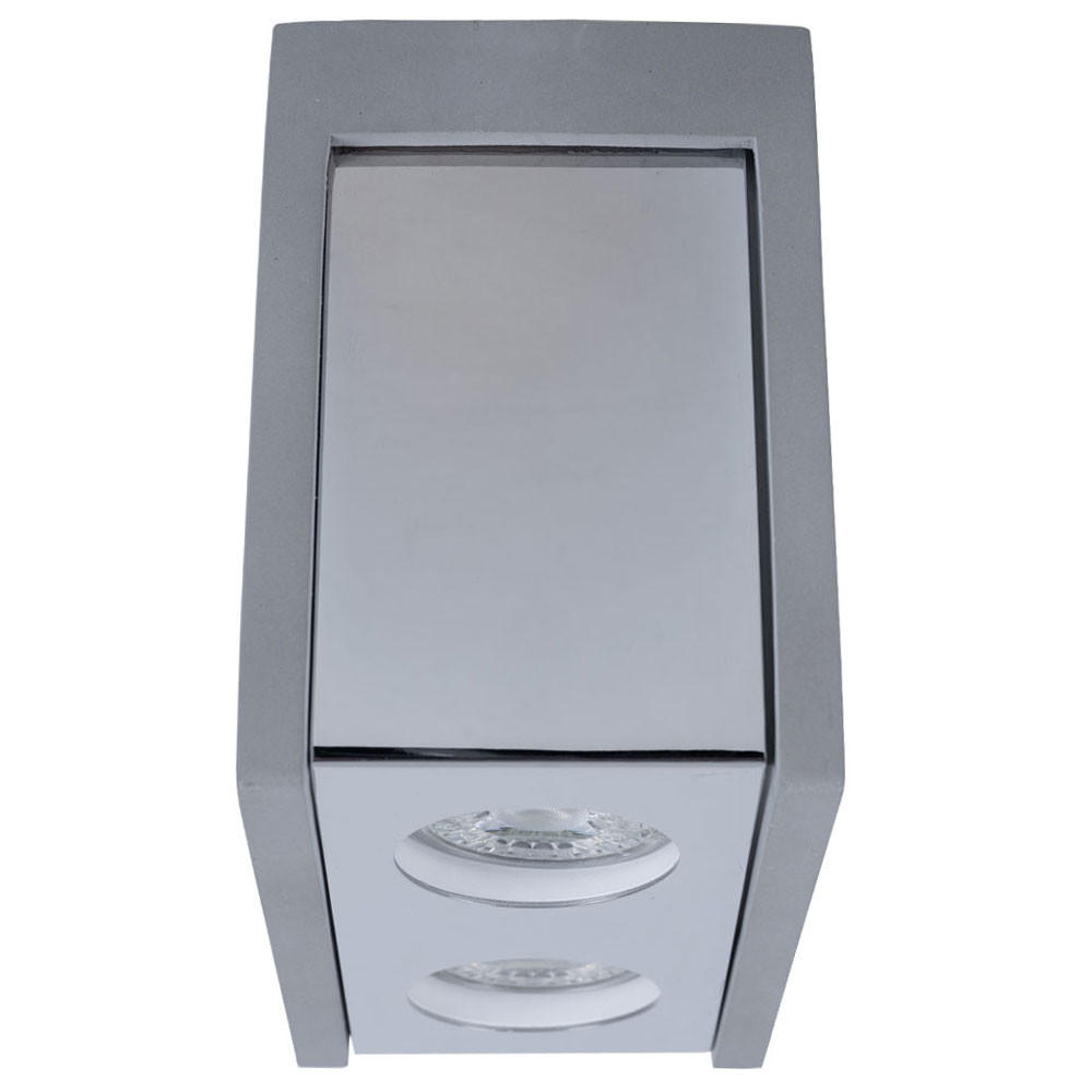 LED DECKENLEUCHTE TIMO Metall Grau - Grau, Stein (18/10/14.7cm) - Globo Lighting