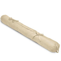 ZUGLUFTSTOPPER Viento 10x100cm Creme - Creme, Textil (10/100cm) - Beautissu 