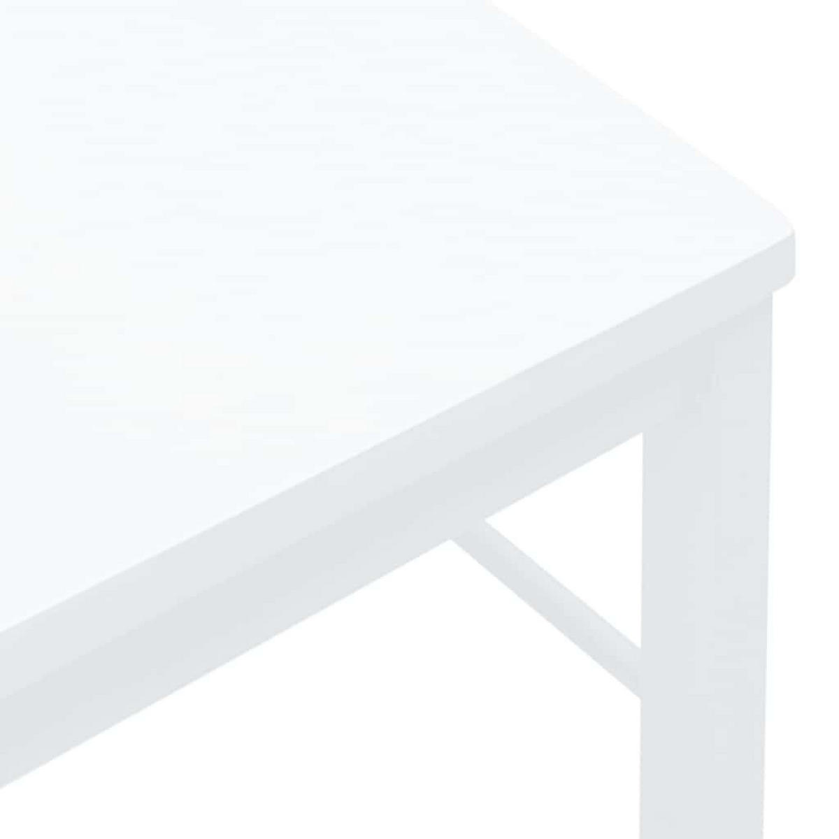 STUHL-SET 2 Stk Sturmhainbach 42.5/90/44.5 cm - Weiß, Holz (42.5/90/44.5cm) - ZMH