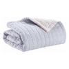 PLAID Cambra sturm 140 x 200 cm - Blau, Textil (140/200cm) - Vivaraise