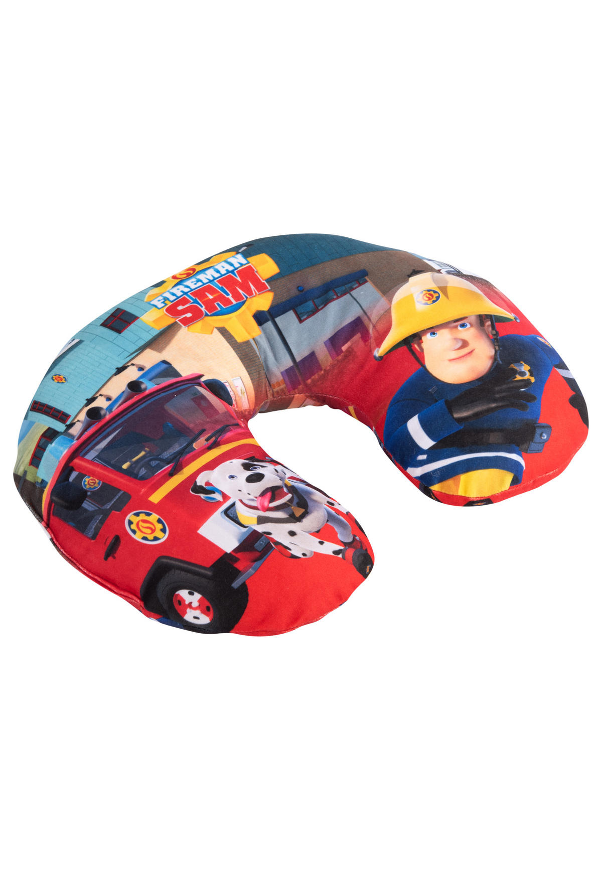 NACKENKISSEN Feuerwehrmann Sam Mehrfarbig 35 x 30 cm - Multicolor, Textil (35/30cm) - Chiemsee