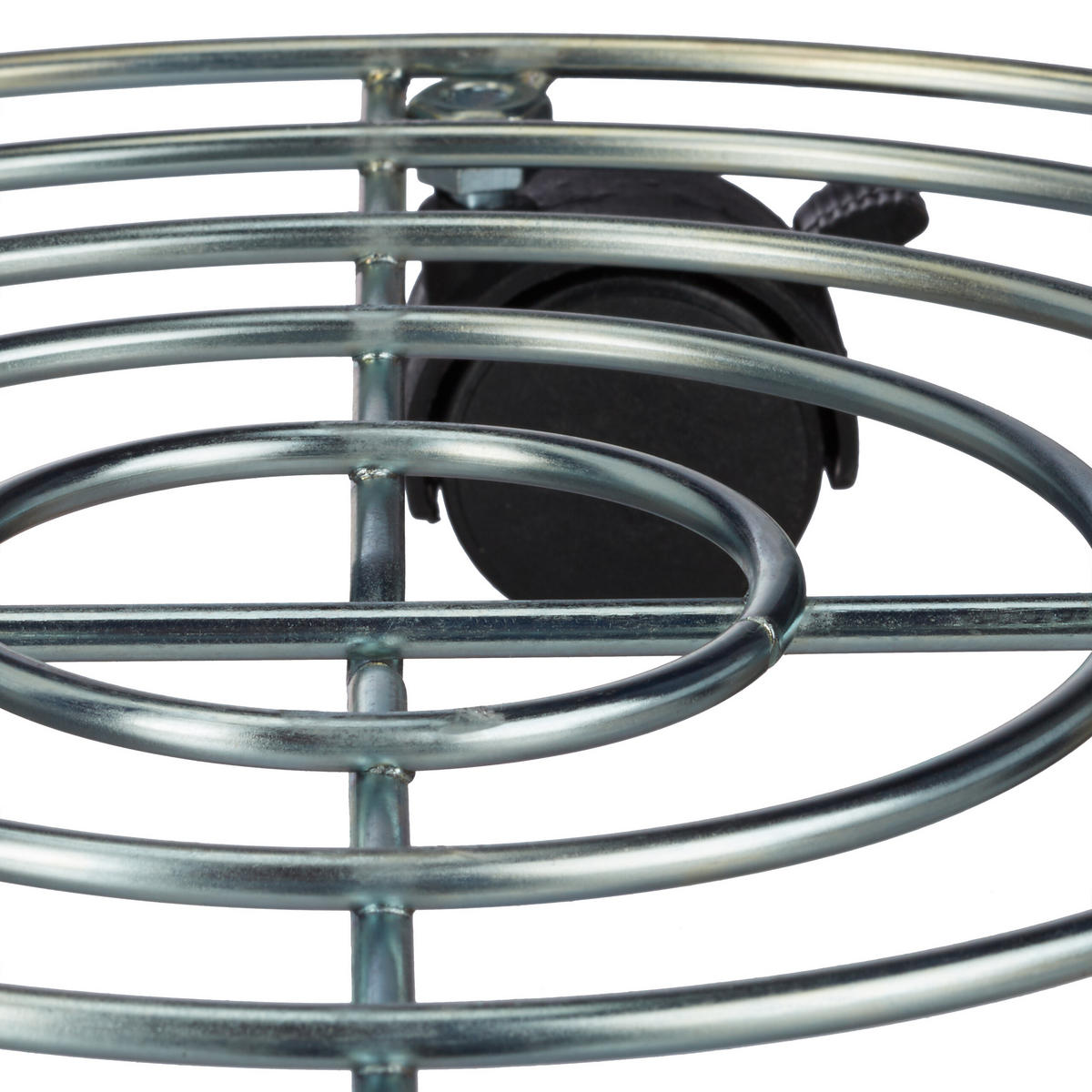 PFLANZENROLLER - Silberfarben, Kunststoff/Metall (32/6/32cm) - Relaxdays