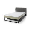 JUGENDBETT SORENTO 13 120/200 in Eukalyptus/Baltic Düne Eiche/Schwarzer Onyx - Eukalyptusholzfarben/Eichefarben, Holzwerkstoff (120/200cm) - Deine Möbel 24