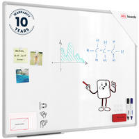 WHITEBOARD Magnetisch - PREMIUM EXPO Alurahmen 100x80cm - Weiß, Metall (100/80/1.6cm) - ALLboards