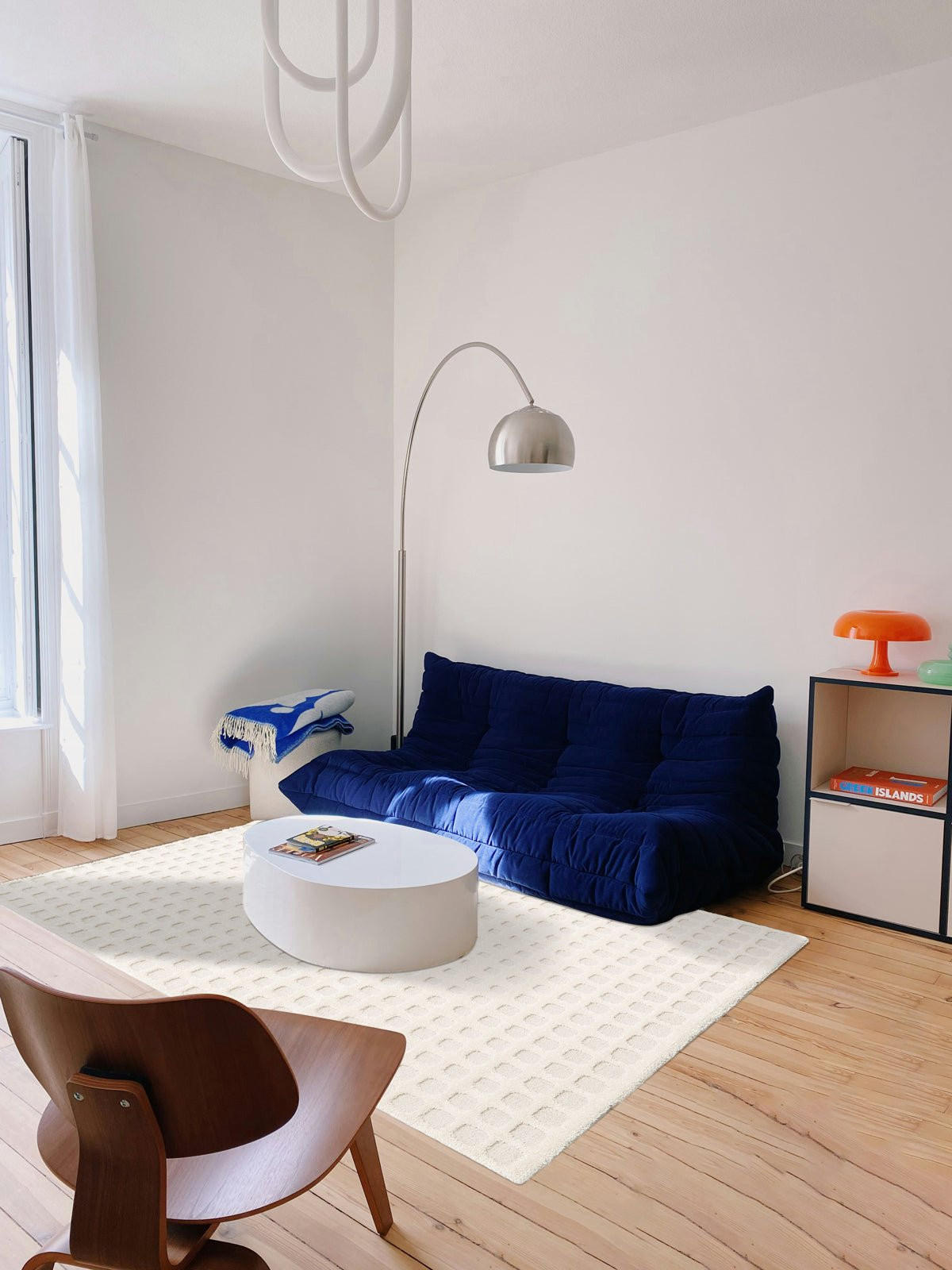 TEPPICH sehr weich mit Relief-Effekt beige - Beige, Textil (160/230cm) - AFK Living