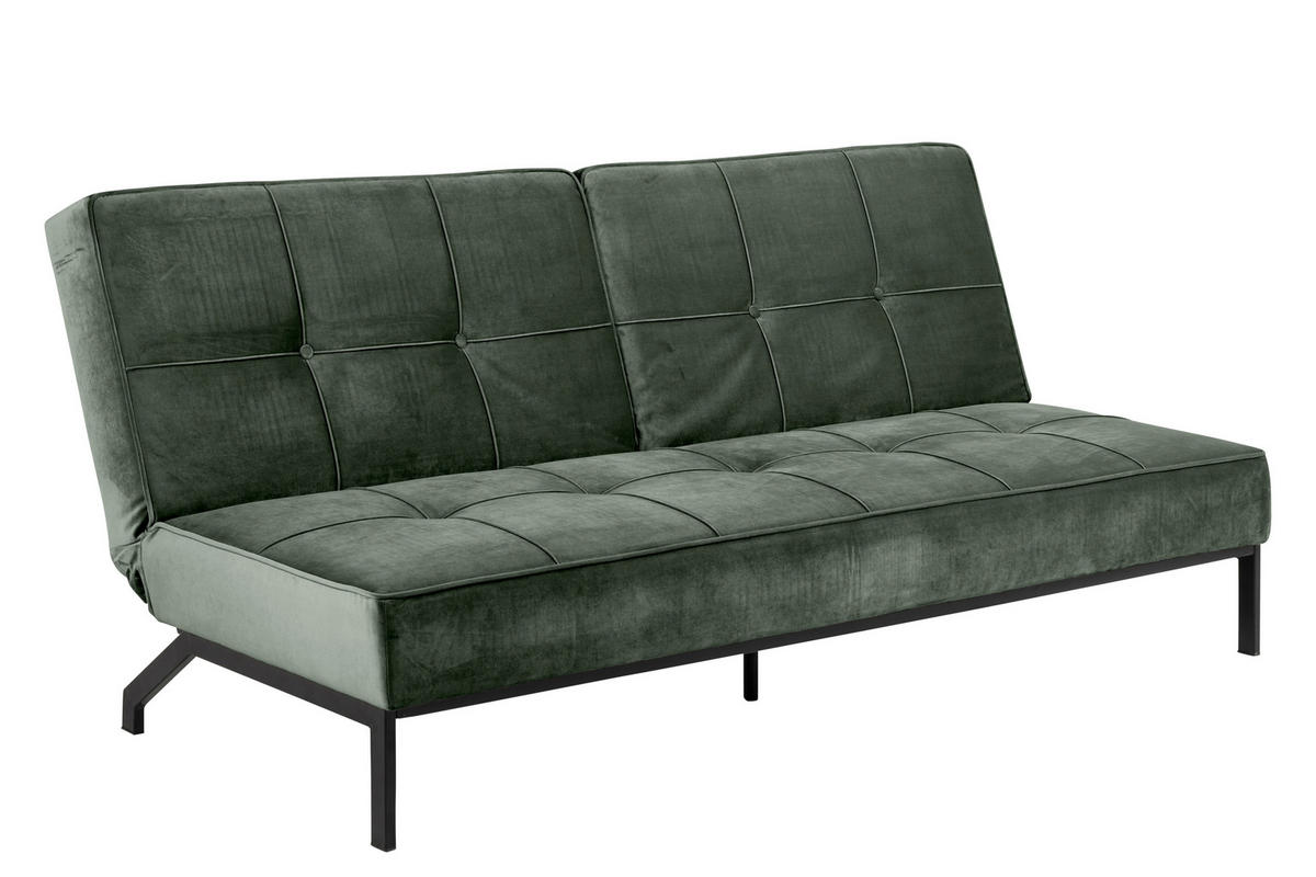 SCHLAFSOFA tannengrün - Grün, Holzwerkstoff (198/87/95cm) - ebuy24