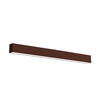 LED-DECKENLEUCHTE - Dunkelbraun, Metall (4.5/100/6.3cm) - Lumicom