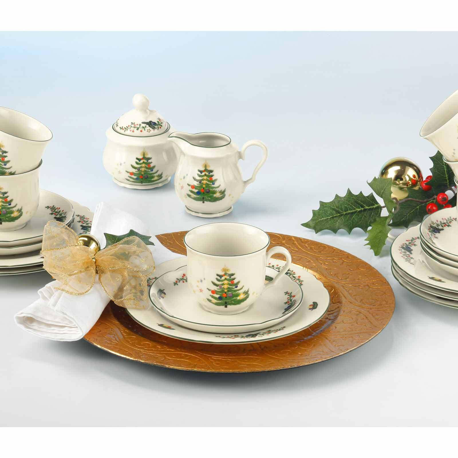 KAFFEEGEDECK Marieluise Weihnachten bunt 3er Set - Multicolor, Keramik (1/1/1cm) - Seltmann Weiden