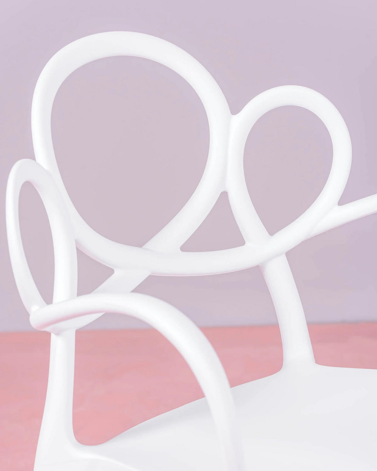 STÜHL-SET 4 Stück Kunststoff Weiß - Weiß, Kunststoff (56/84/45cm) - Nest Dream