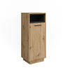 MIDISCHRANK Beatrice Artisan-Eiche 38 x 93 cm - Eiche Artisan, Holzwerkstoff (30/93/38cm) - Vicco