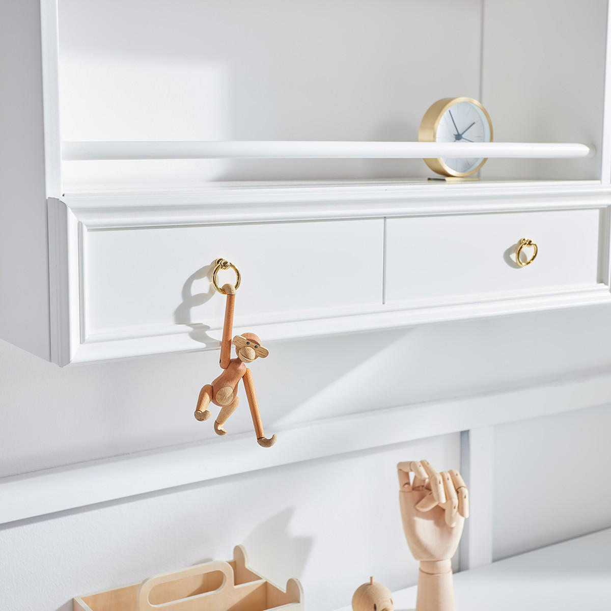 WANDBOARD Royal Weiß - Weiß, Holzwerkstoff (67/75/23cm) - Petits-meubles