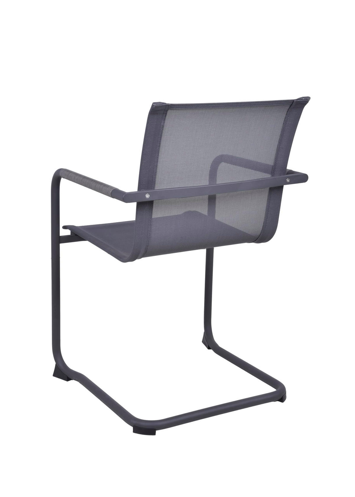 GARTEN-SITZGRUPPE Carla 9-teilig Gartenmöbel-Set - Grau, Kunststoff - DELUKE