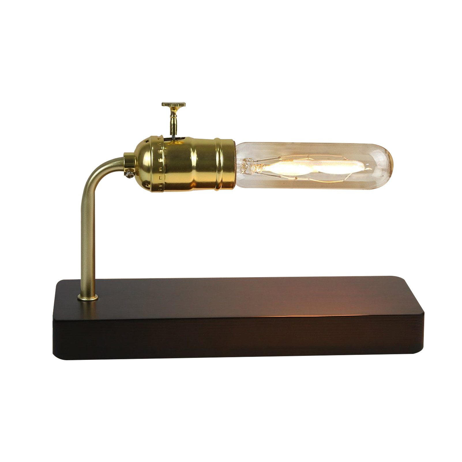 TISCHLEUCHTE Achelis 23/8/15.1cm - Goldfarben, Metall (23/8/15.1cm) - Nettlife