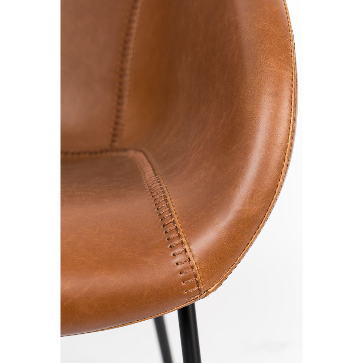 SESSEL Feston Braun - Braun, Kunststoff (70.5/72/65.5cm) - Zuiver