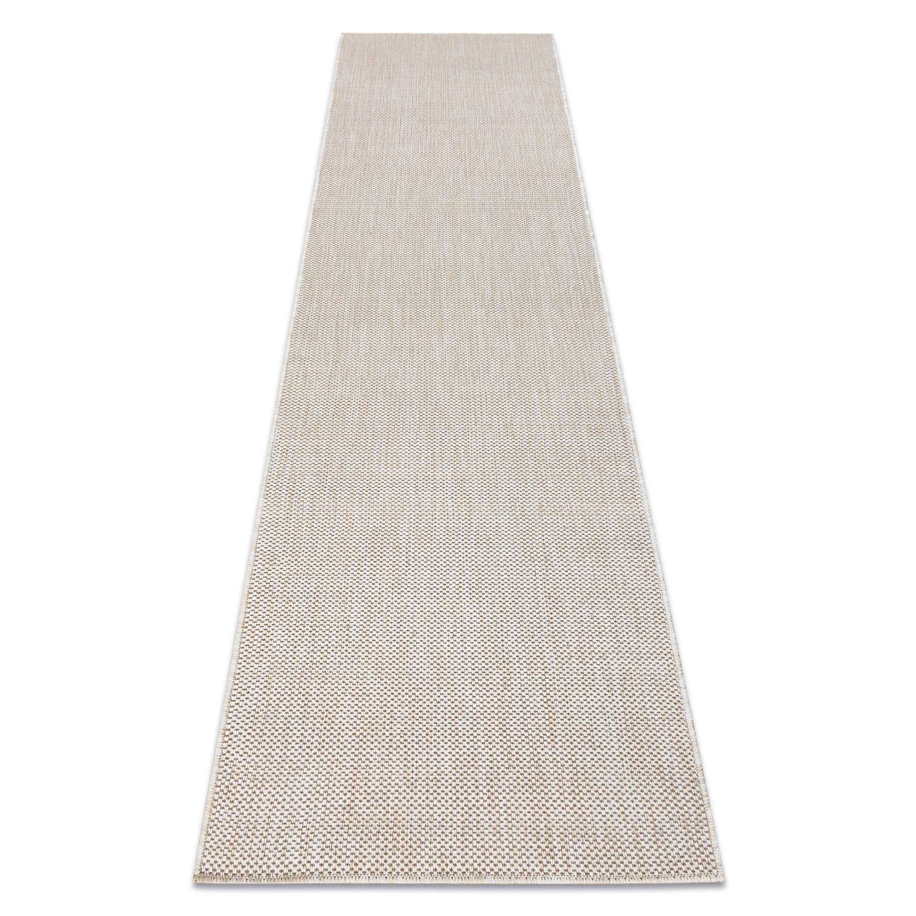 KOBEREC, behúň SISAL SION A5165A Melange ploché tkanie ecru / krém 70/250 cm - krémová, textil (70/250cm) - rugsX
