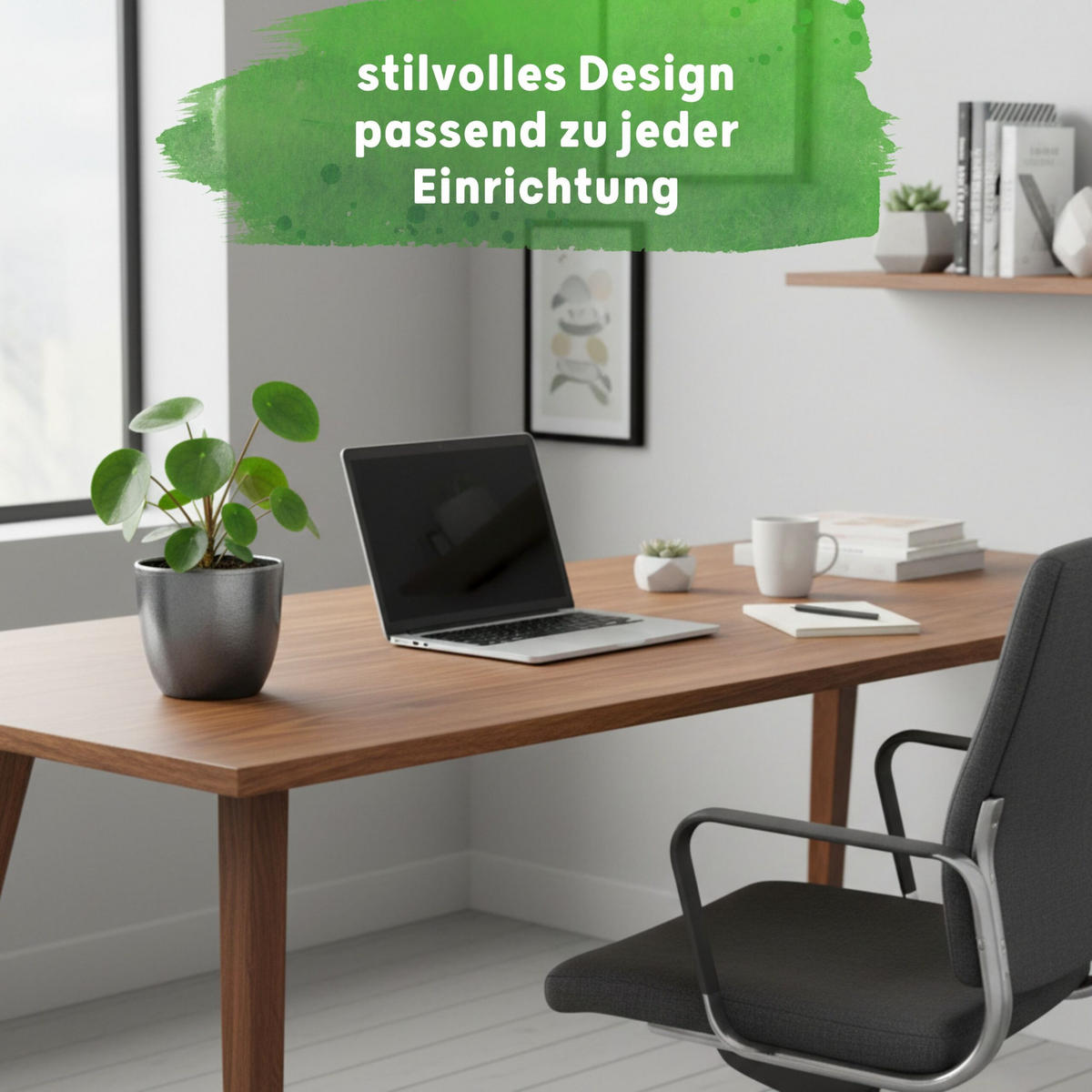 BLUMENTOPF Sylt Keramik rund glänzend Dunkelsilber Metallic 11/9 cm - Silberfarben, Keramik (9.5cm) - LENI