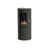 BIOETHANOL-OFEN Schwarz inklusive 1.5 L-Tank und 3 kW Leistung - Schwarz, Metall (44/96/30cm) - Purline